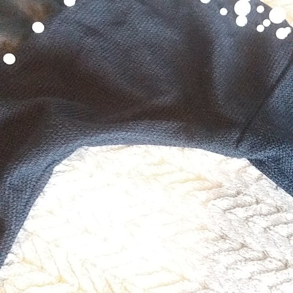 Women's Backless Mini Dress With Beaded Trim/Faux Pearls - Black - Size Small - Picture 5 of 16